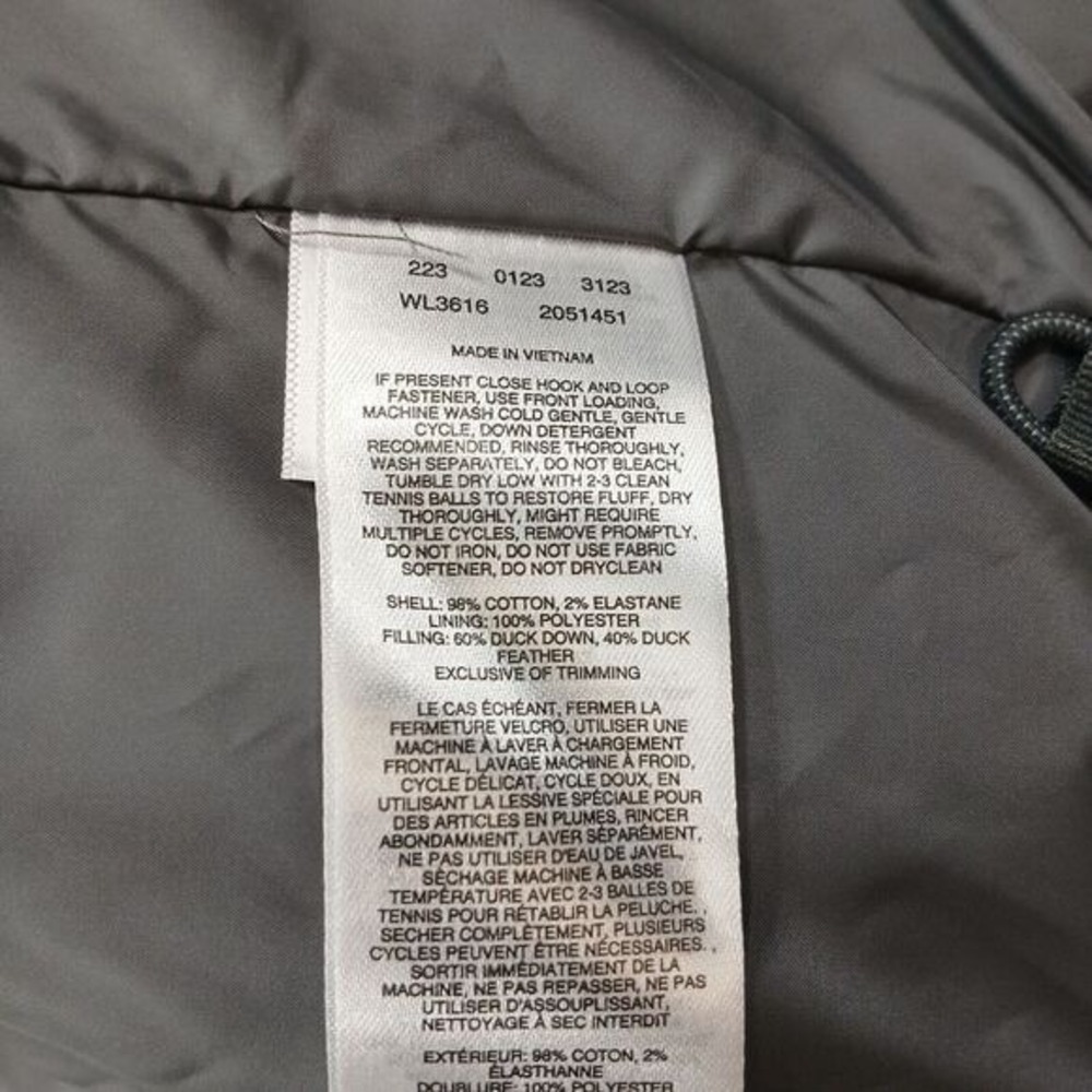 Columbia Down Sherpa Puffer Jacket Womens XL Stone White‎ Corduroy Ruby $240 NEW - Picture 8 of 11